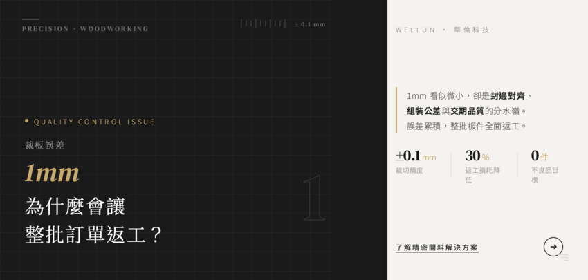 裁板誤差 1mm 為什麼會讓整批訂單返工？一次看懂產線隱形損耗與解決方案