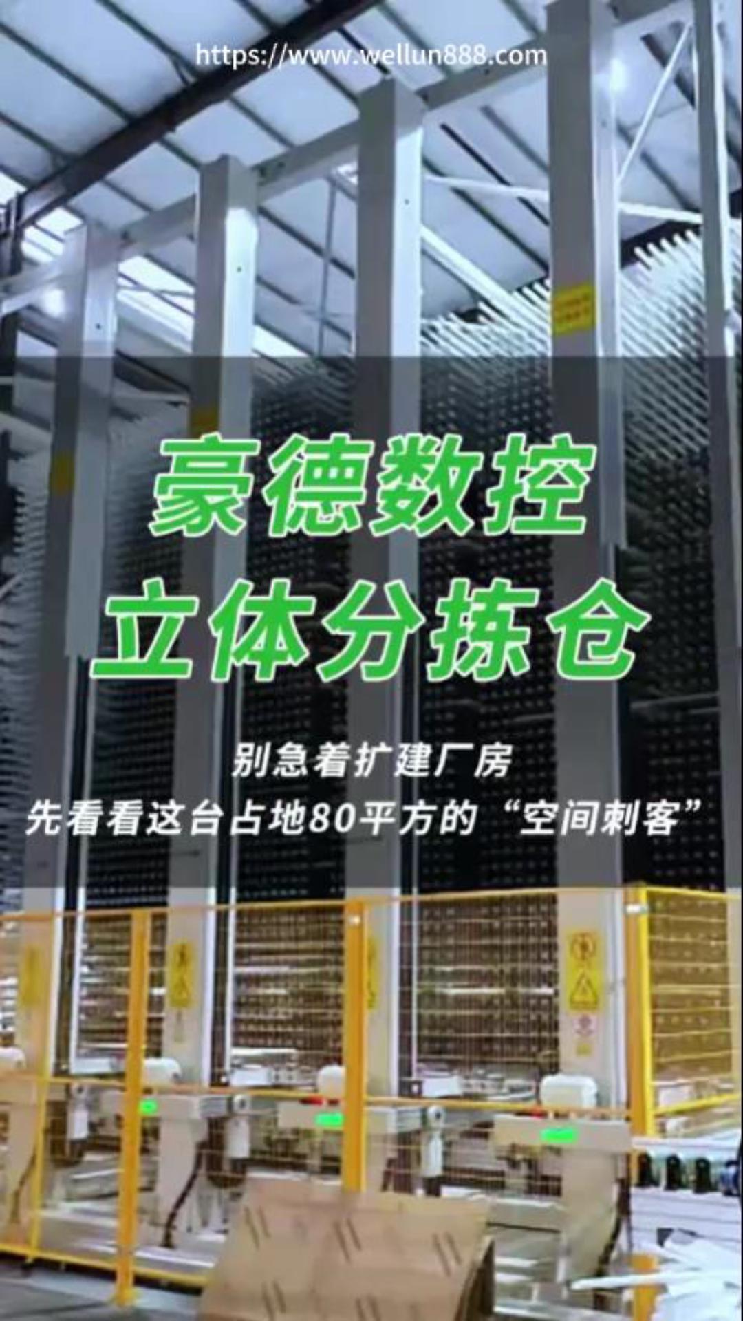 豪德数控立体分拣仓