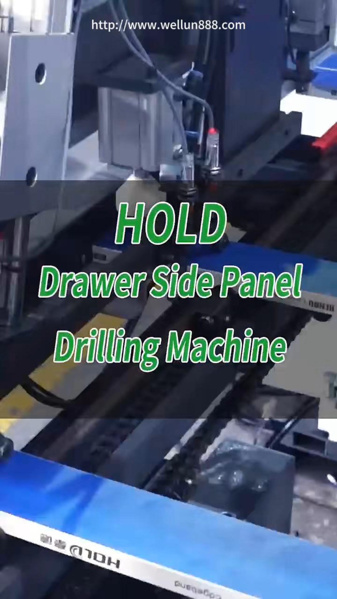 HOLD Drawer Side Panel Drilling Machine