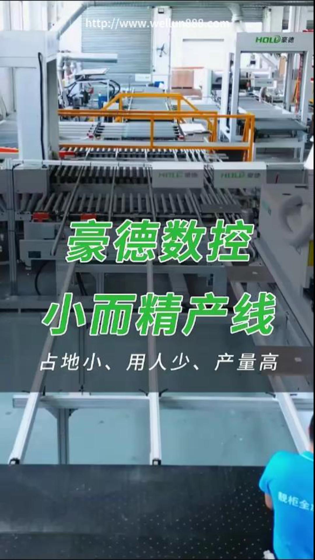 豪德数控小而精产线#華倫機械#华伦科技#wellun
