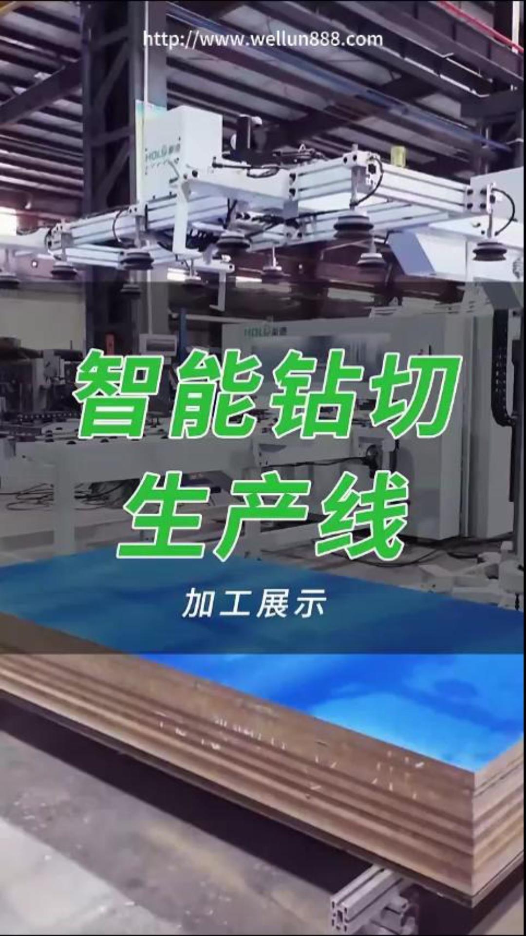 智能钻切生产线#華倫機械#华伦科技#wellun