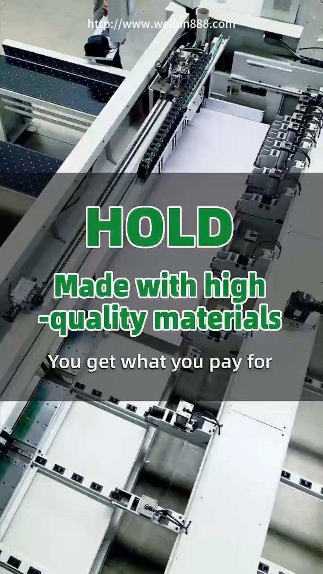 HOLD Made with high-quality materials #華倫機械#华伦科技#wellun